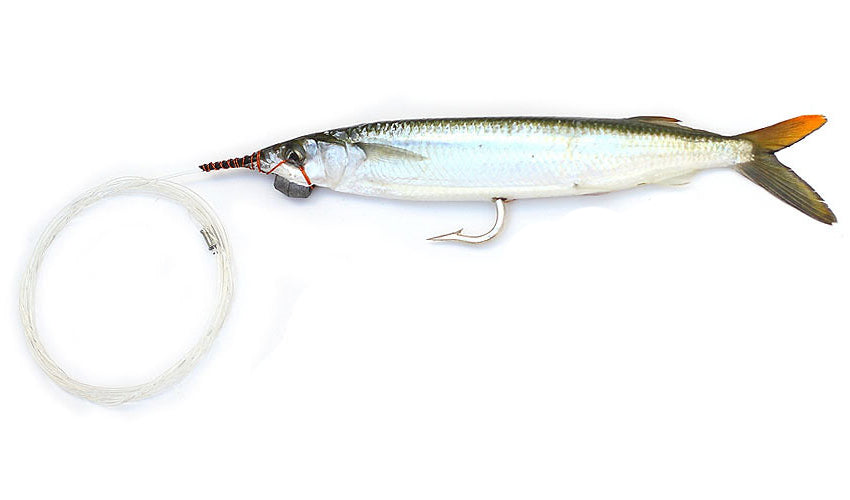 ballyhoo hooks with screw on weight Slammer Swimmer