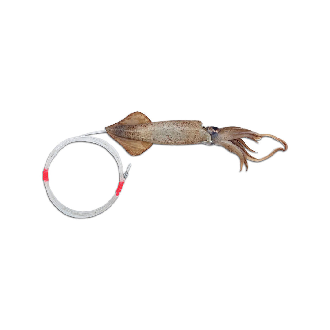 Dolphin Munchie Rigged 6" - 7" J-Hook Squid
