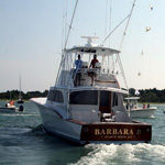 The Barbara B heads out
