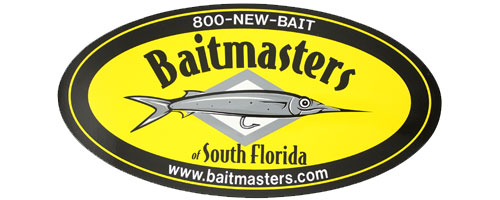 This is an image of the Baitmasters Large Boat Sticker